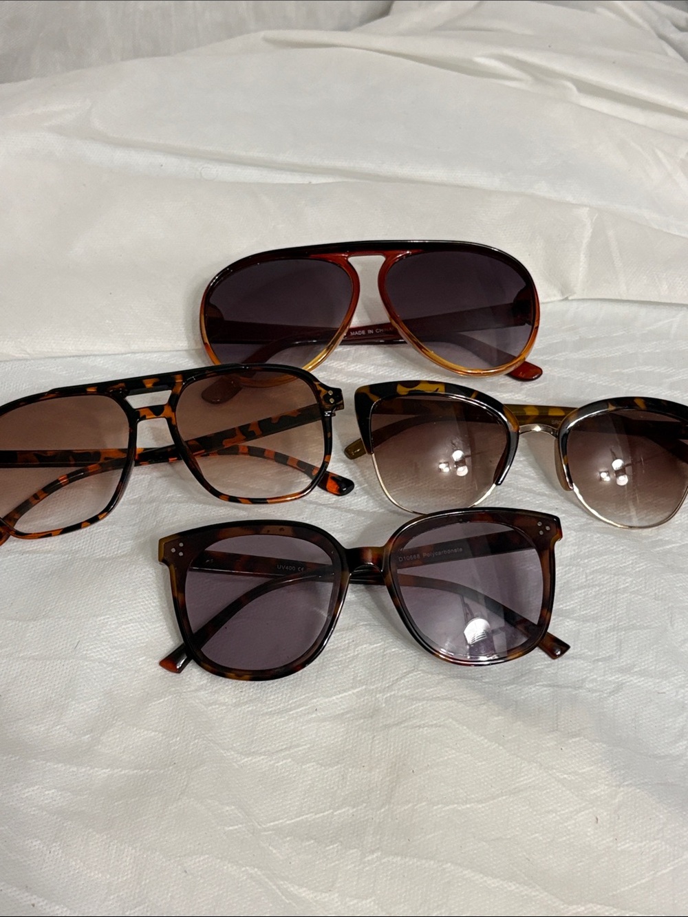 Tortoiseshell Sunglasses bundle of 4